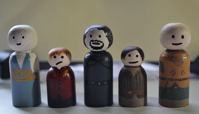 Game of Thrones – Dany, Tyrion, Jon Snow, Arya, Brienne